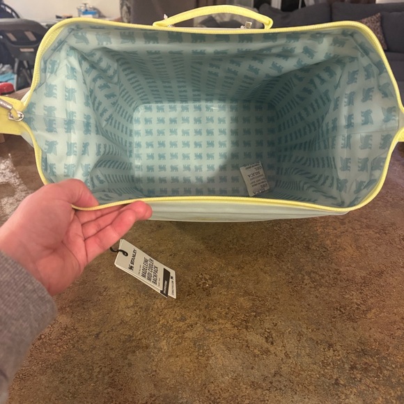 Stanley Midi Cooler Backpack in Light Gray and Yellow - Picture 7 of 7